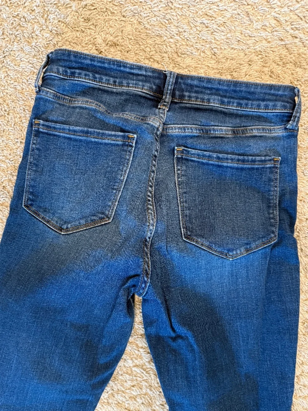 Gap High Rise Universal Legging Jeans Size 6 28 Long Medium Wash Skinny Stretch - Picture 5 of 8